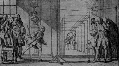 ����� � �������������� � 1740 �. ������� XVIII �. �. ������.