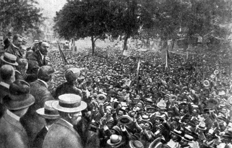 ������ � �������� 9 ���� 1907 �. ��������� �������� ������ - ���� �� ������������� �������� ���������. ����������.